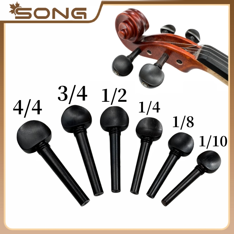 Musical Instrument Veena - 4 قطعة أوتاد ضبط الكمان من