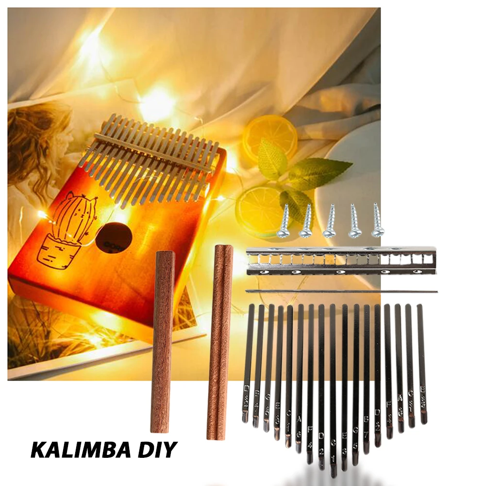 Musical Instrument Kalimba - لتقوم بها بنفسك 17 لهجة كاليمبا