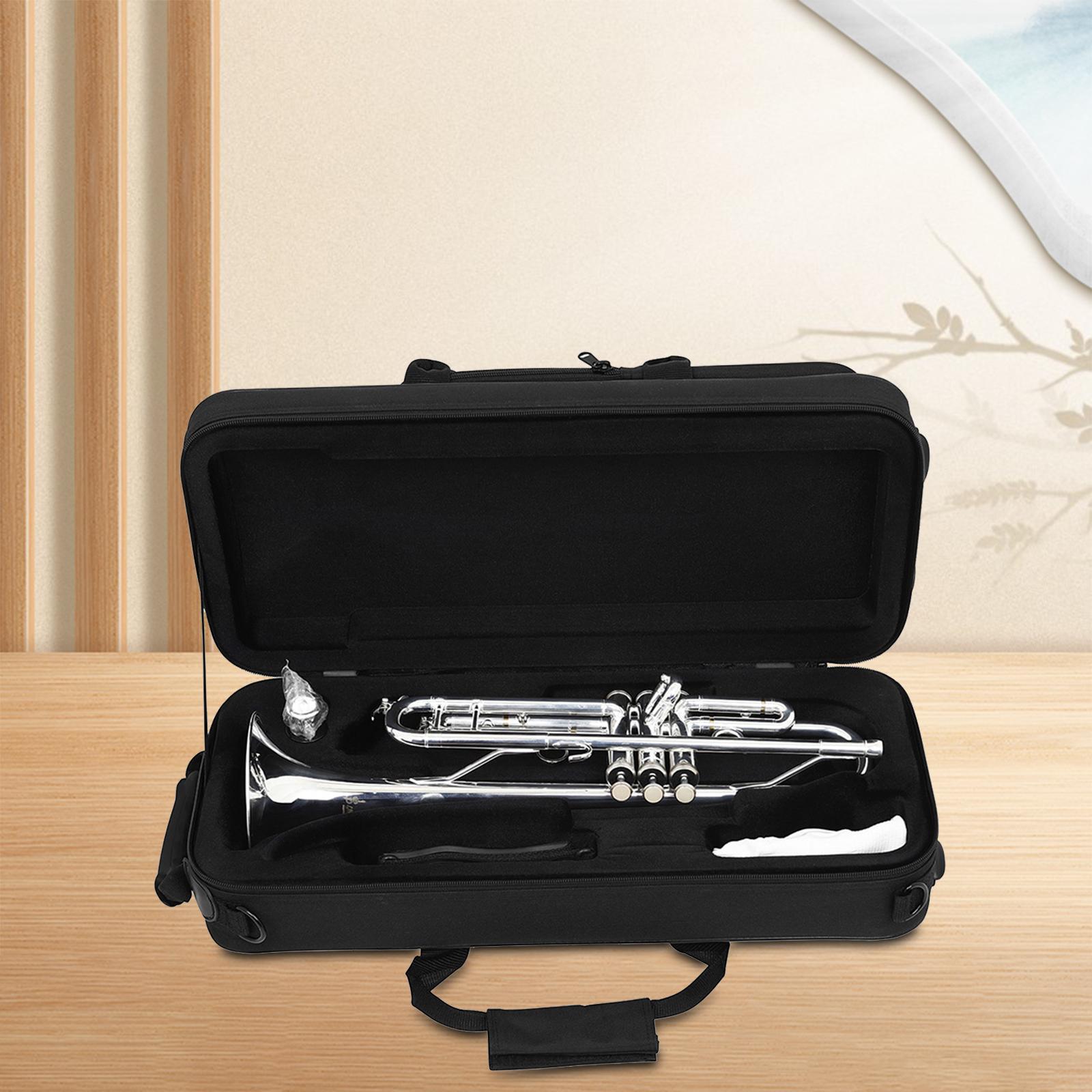 Musical Instrument Trumpet - حقيبة البوق المحمولة مع حزام الكتف