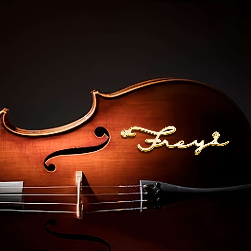 Musical Instrument With Name - [مخصص] لوحات أسماء زخرفية مع أسماء