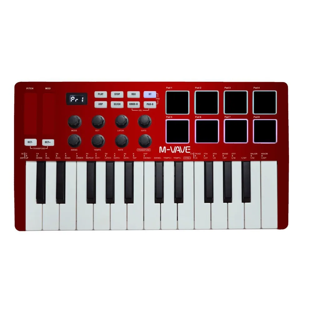 Musical Instrument Of Keyboard - M-VAVE MIDI 25-Key USB MIDI وحدة
