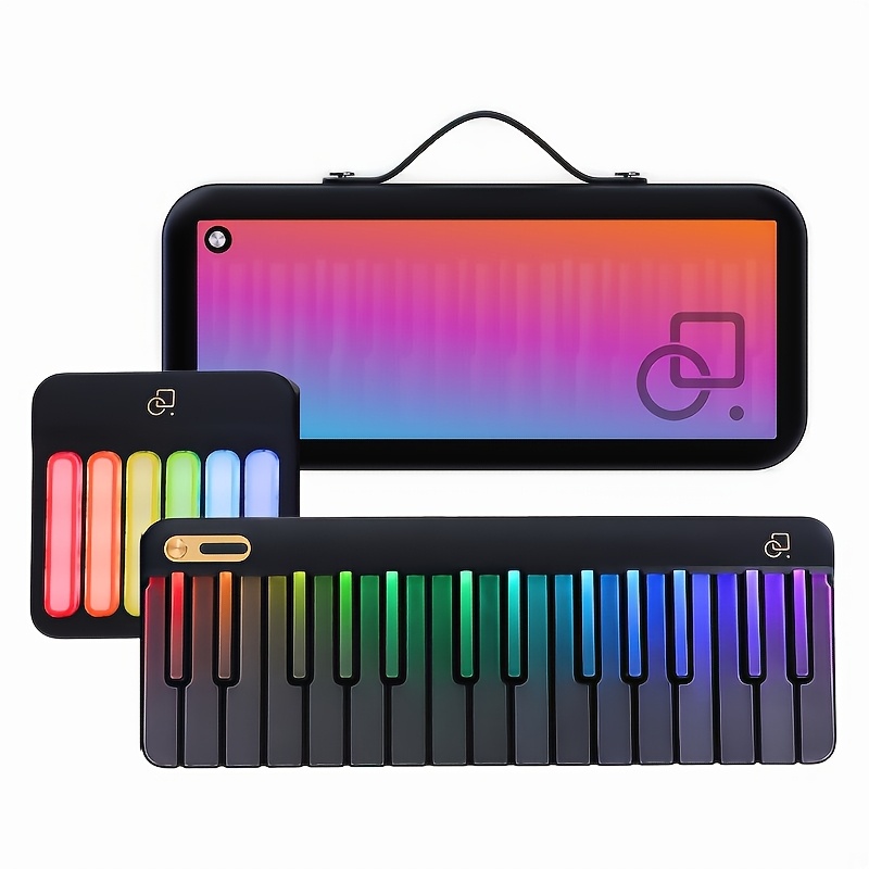 Musical Instrument Of Keyboard - بيانو رقمي ذكي أنيق مزود بإضاءة