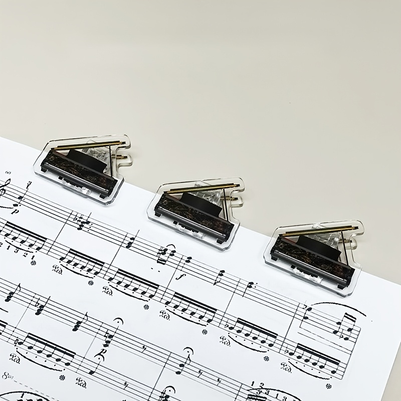 5 قطع مشبك موسيقى صغير من الأك - مراجعة Musical Instrument Coloring Pages وسعره