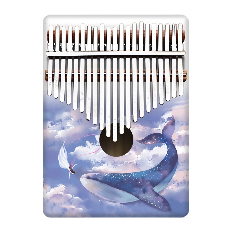 الملونة 21 مفتاح Kalimba الاطف - مراجعة Musical Instrument Of Keyboard وسعره