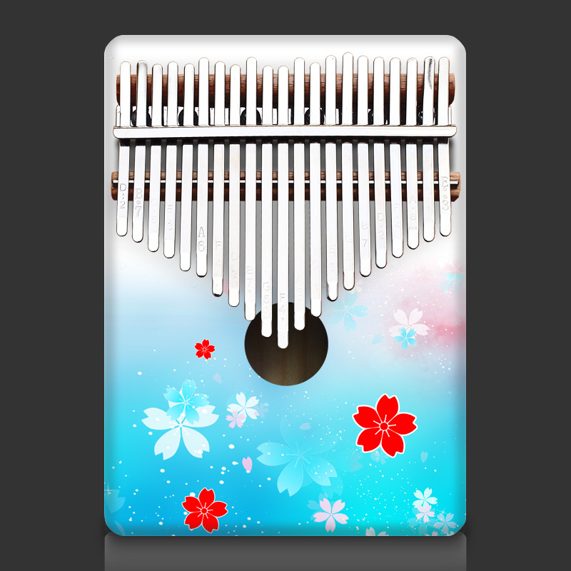 الملونة 21 مفتاح Kalimba الاطف - مراجعة Musical Instrument Of Keyboard وسعره