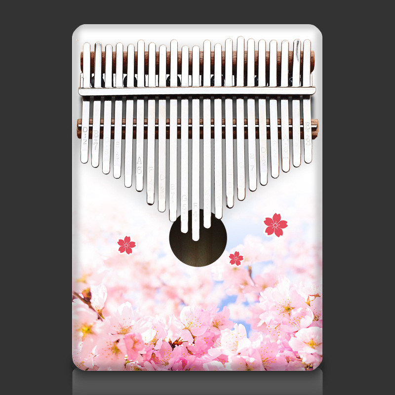 الملونة 21 مفتاح Kalimba الاطف - مراجعة Musical Instrument Of Keyboard وسعره