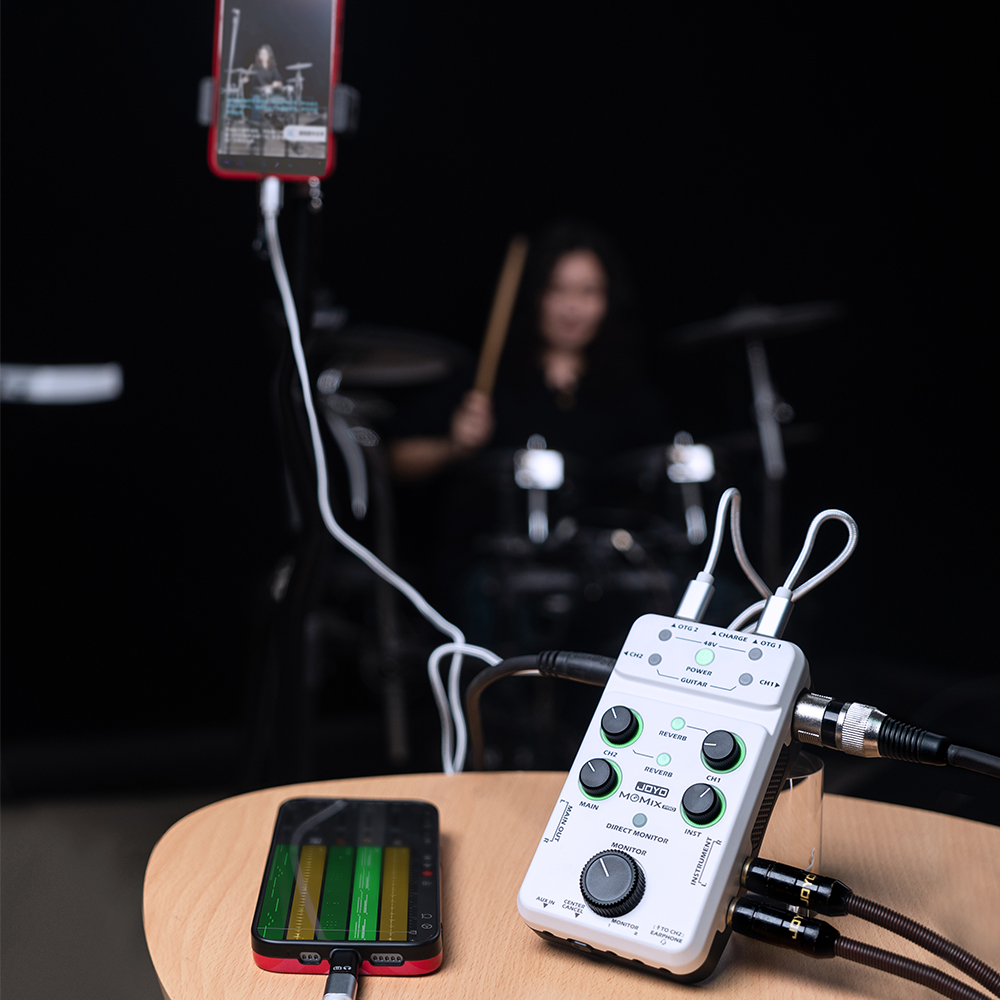 خلاط صوت JOYO MOMIX PRO مناسب  - مراجعة Musical Instrument Of Keyboard وسعره