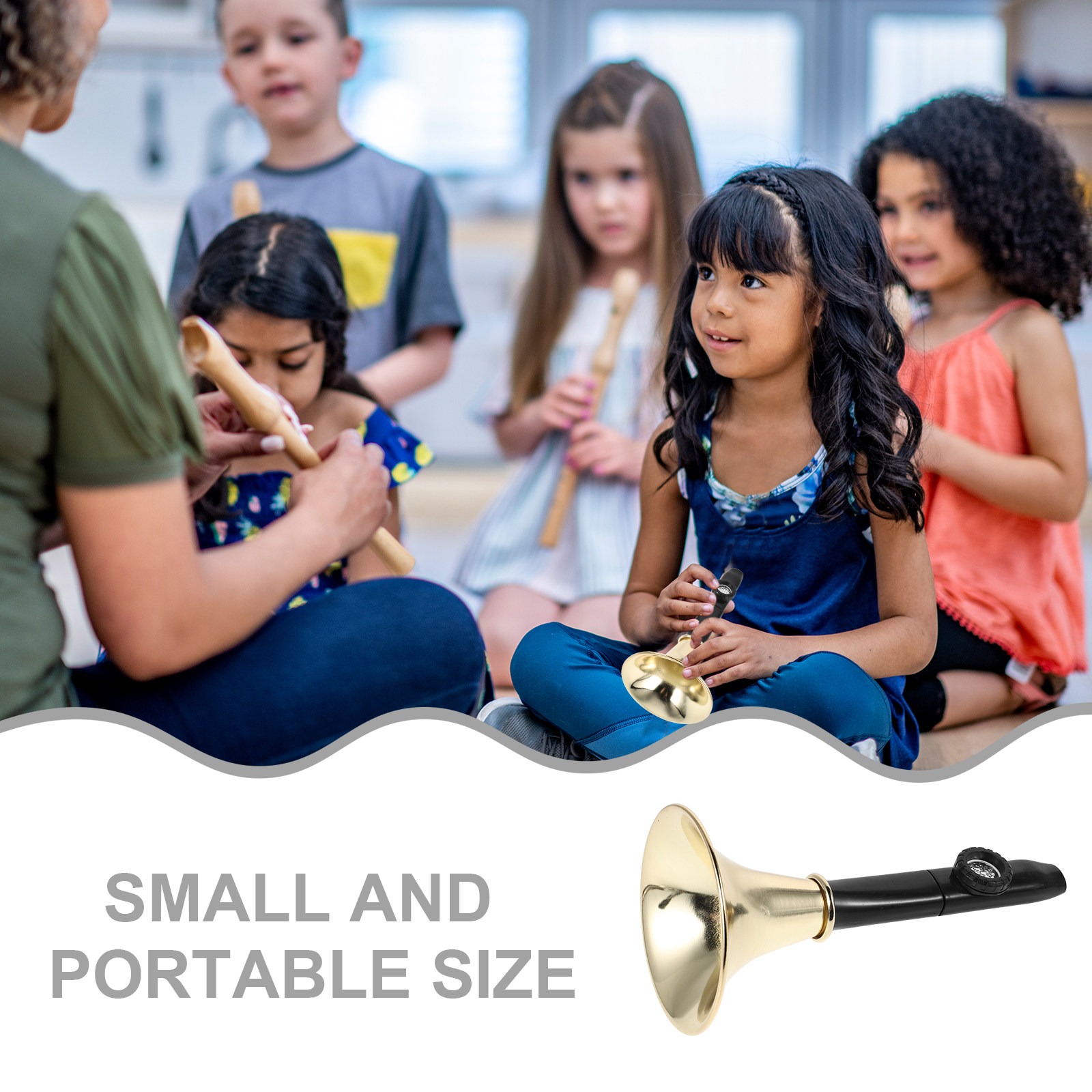 آلة كازو معدنية سوداء للمبتدئي - مراجعة Musical Instrument Trumpet وسعره