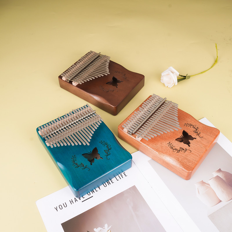 آلة كاليمبا احترافية بـ 17 مفت - مراجعة Musical Instrument Kalimba وسعره