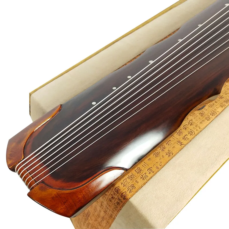 SevenAngel الصينية Fuxi Guqin  - مراجعة Musical Instrument Ancient وسعره