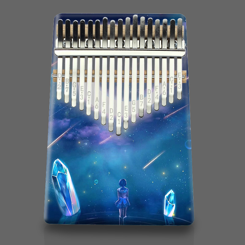 آلة كاليمبا الموسيقية بـ 17 نغ - مراجعة Musical Instrument Kalimba وسعره