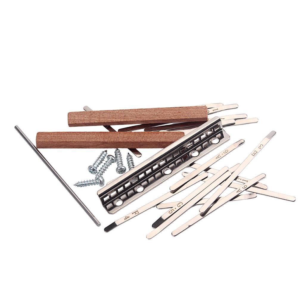 طقم أجزاء الكاليمبا ذاتية التج - مراجعة Musical Instrument Kalimba وسعره