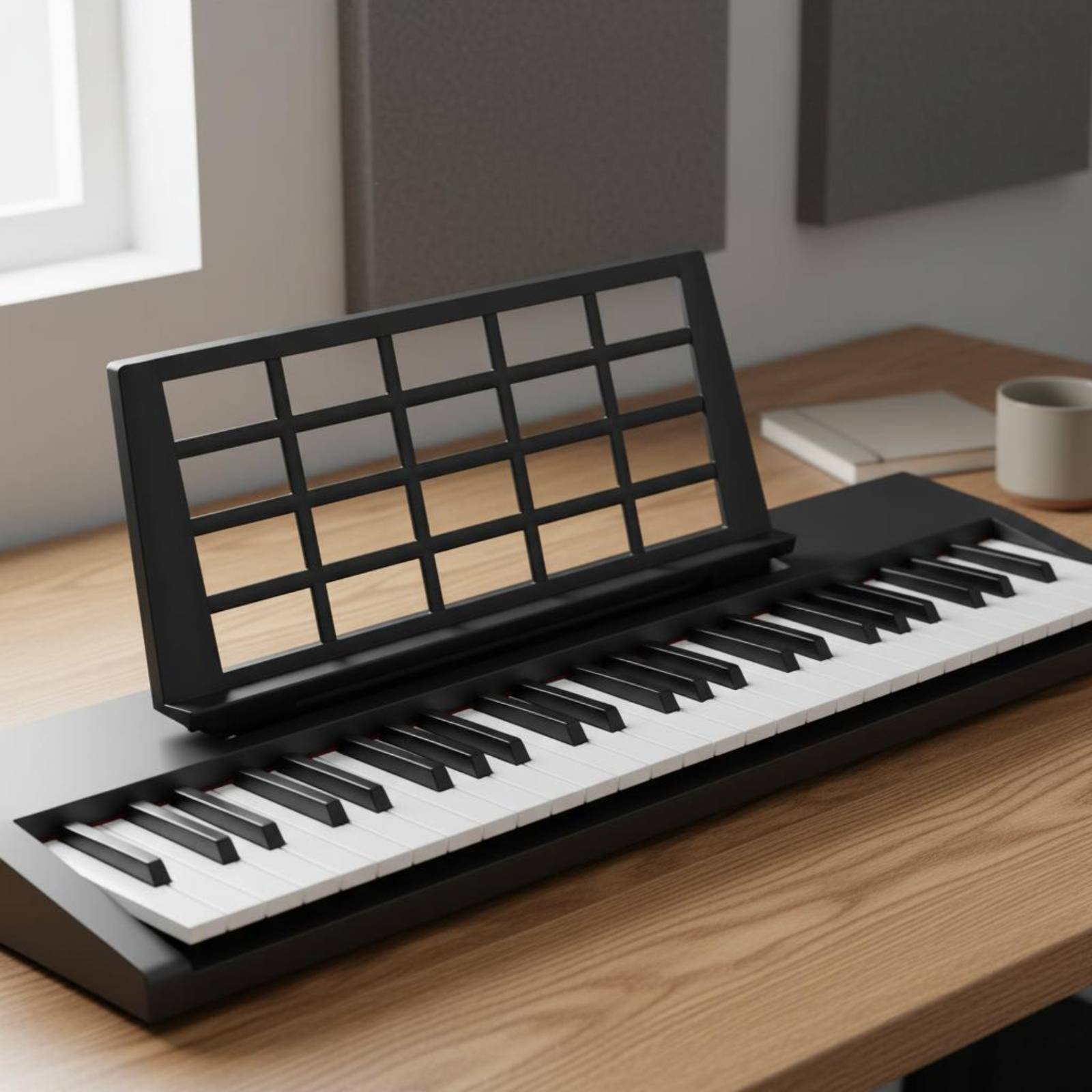 حامل لوحة مفاتيح إلكترونية للم - مراجعة Musical Instrument Of Keyboard وسعره