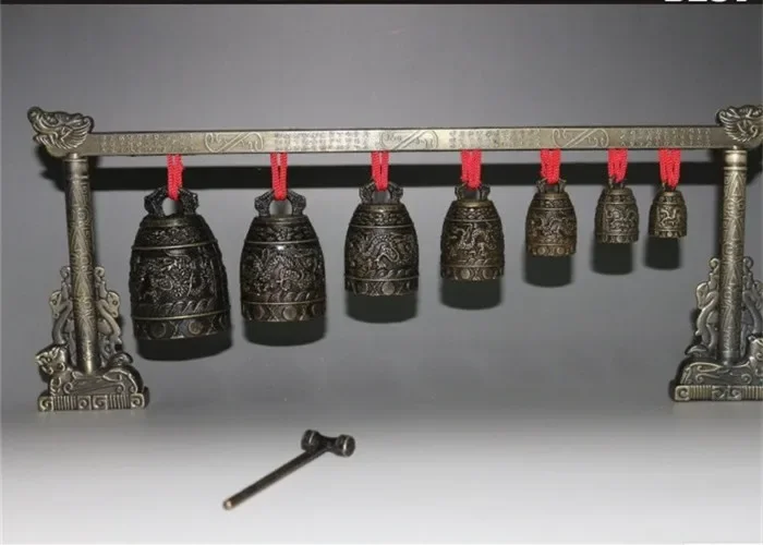 أجراس برونزية صينية قديمة، آلا - مراجعة Musical Instrument Ancient وسعره