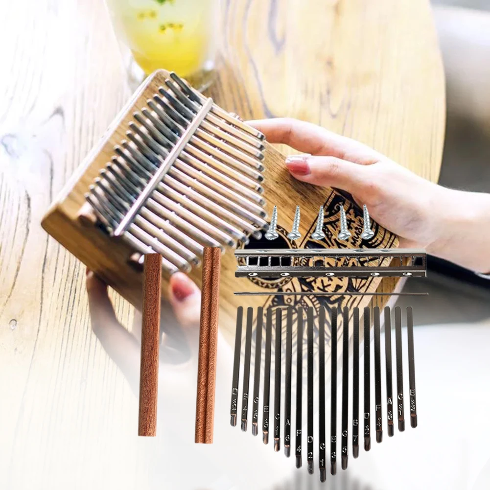 لتقوم بها بنفسك 17 لهجة كاليمب - مراجعة Musical Instrument Kalimba وسعره