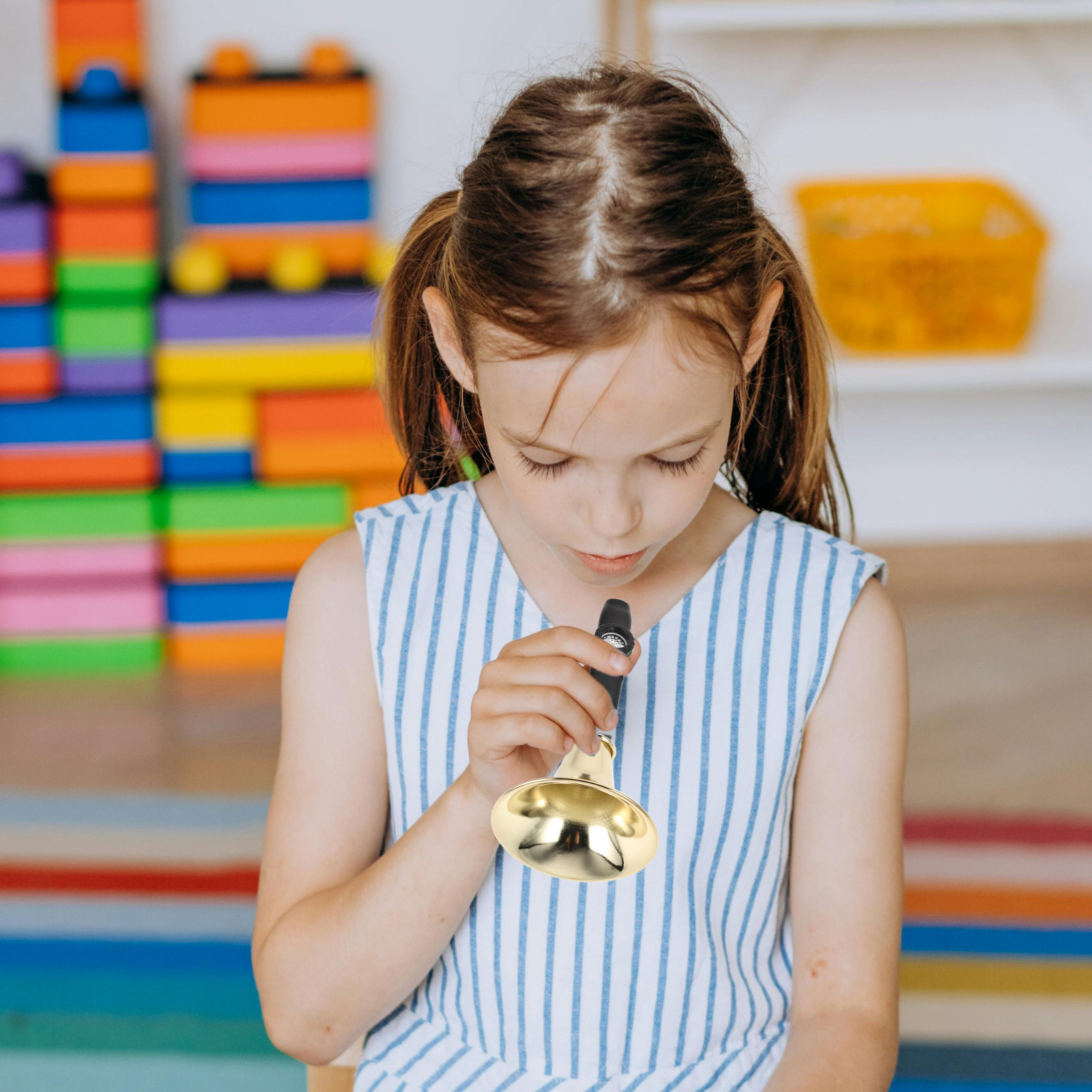 آلة موسيقية هوائية معدنية من ن - مراجعة Musical Instrument Trumpet وسعره
