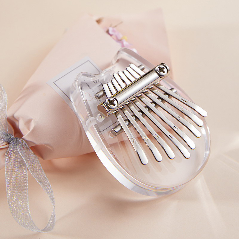 5*7 سنتيمتر 8Key كاليمبا الإبه - مراجعة Musical Instrument Kalimba وسعره
