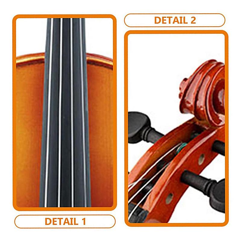 مجموعة أوتار فيولا 4X أوتار آل - مراجعة Musical Instrument Viola وسعره