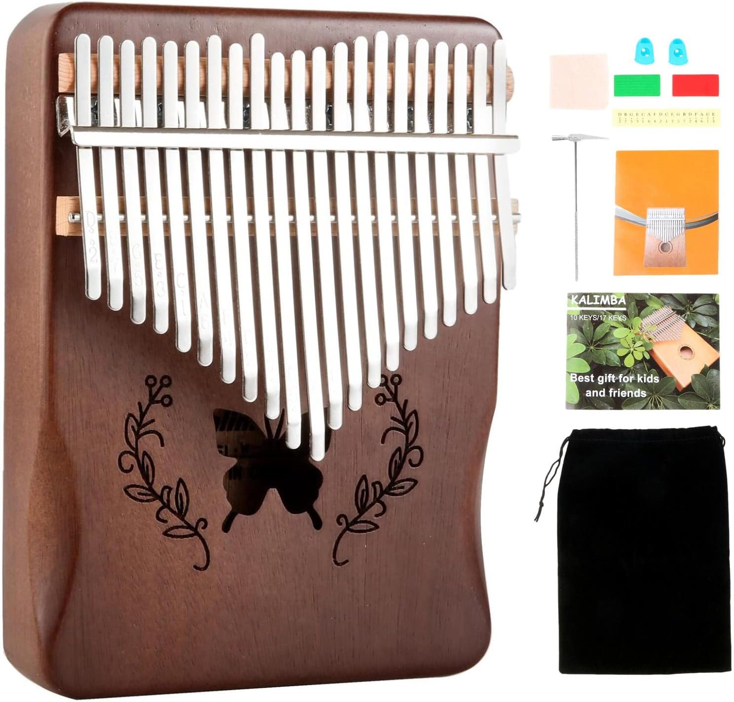 آلة كاليمبا الموسيقية بـ 21 مف - مراجعة Musical Instrument Kalimba وسعره
